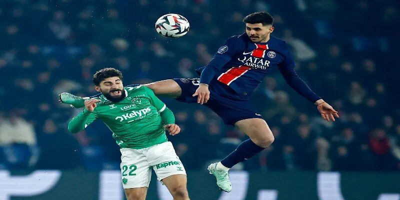Kèo tài xỉu trong trận Saint Etienne vs Paris Saint Germain