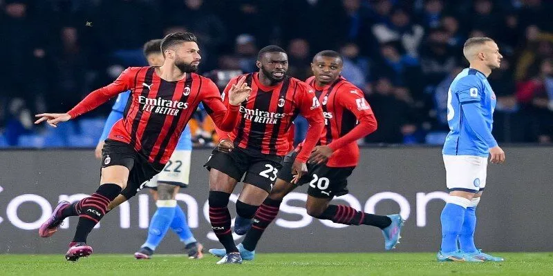 Tổng quan trận Napoli vs AC Milan